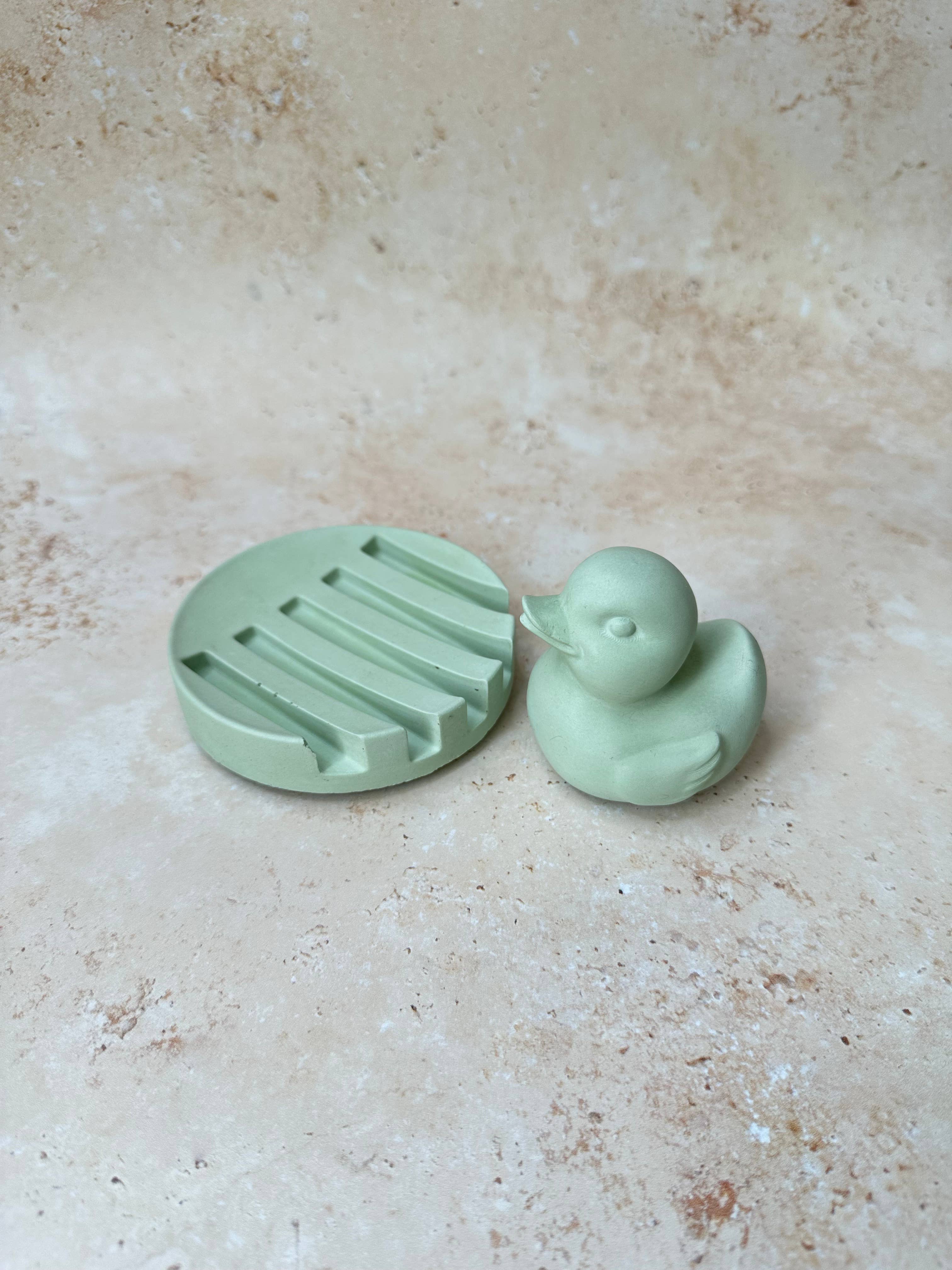 Smells Like Home Store - Wholesale Bath Soap Dish - Round Flow Concrete Soap Dish20