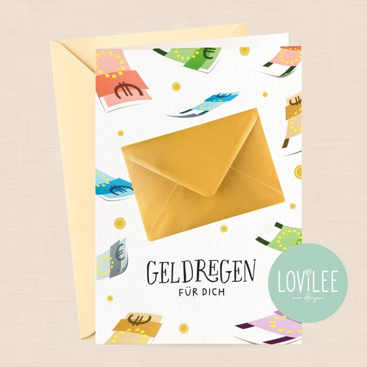 Pengebyge | Pengegavekort Foldet Kort | Nr. GGK-S1-05 for engroshandel hos LOViLEE