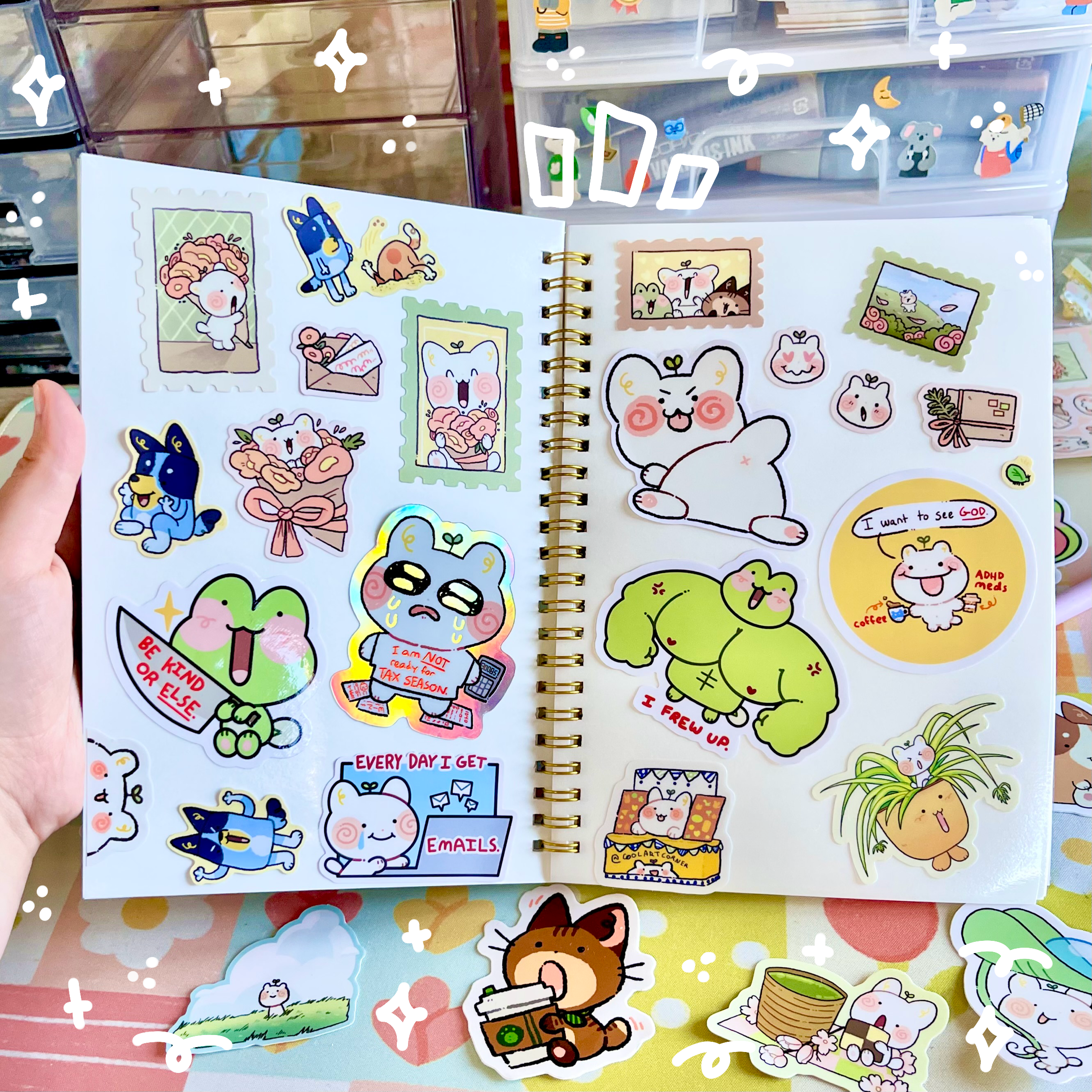 Cool Art Corner - Wholesale Sticker - Garden Window Sticker Book3
