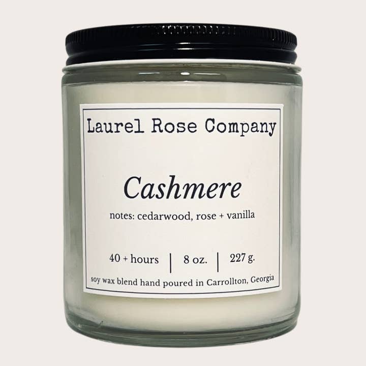 Laurel Rose Company - Wholesale Jar/Filled Candle - Eight Ounce Candle