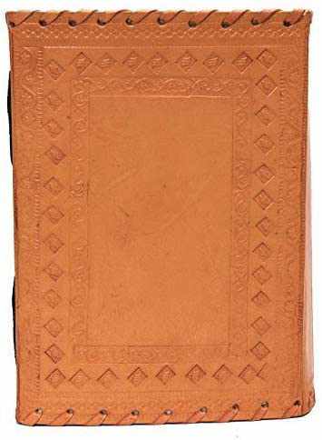 Tuzech Leather - Vente Journal intime - Journal en cuir TUZECH pour hommes et femmes, carnet en cuir pour écrire des poèmes, carnet de croquis, carnet de notes pour tenir des registres, mémoire personnel avec serrure et clé - Non ligné 7 pouces35