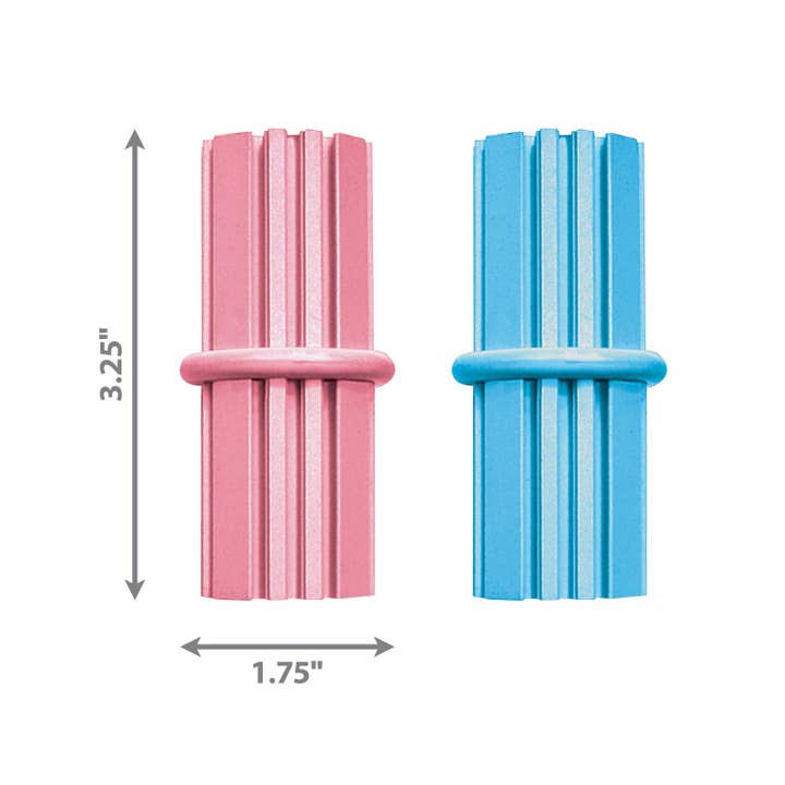 Pet Palette Distribution - Wholesale Pet Chew Toy - Dog - KONG® Puppy Teething Stick Chew Toy Large