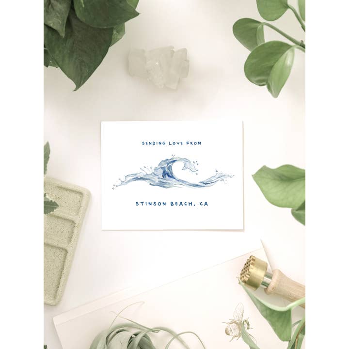 Wild Honey Paper Co. - Wholesale Postcard - Stinson Beach, California | Postcard