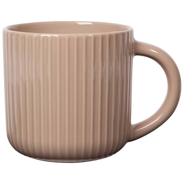 Danica Heirloom - Wholesale Coffee Mug - Driftwood Fluted Mug