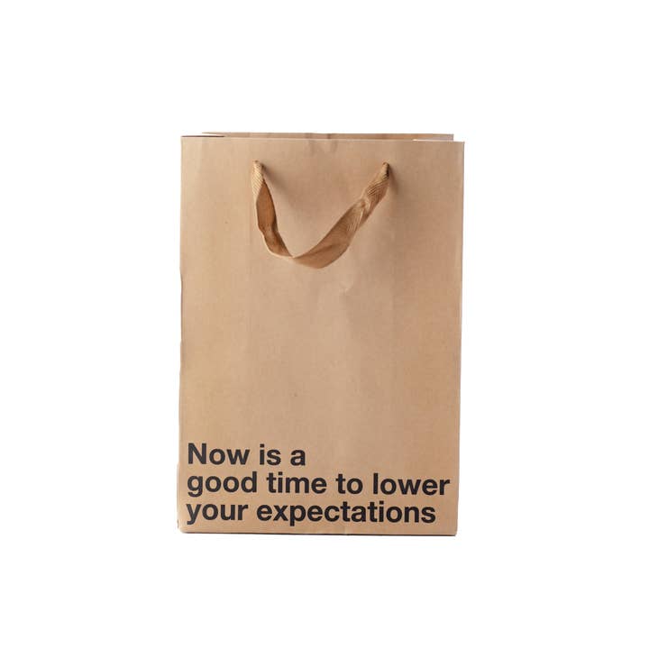 MilkToast Brands - Wholesale Gift Bag - "Lower your expectations" Gift Bag4