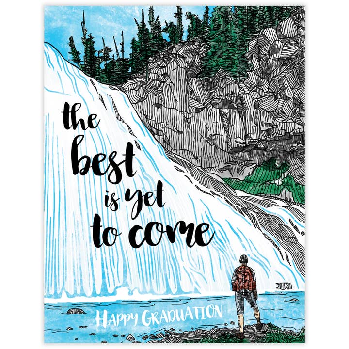 Best is Yet to Come Grad Card for wholesale by Waterknot