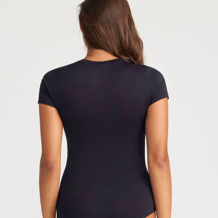 Yummie - Vente Body – femme - Body T-shirt à manches courtes Lucy avec effet gainant8