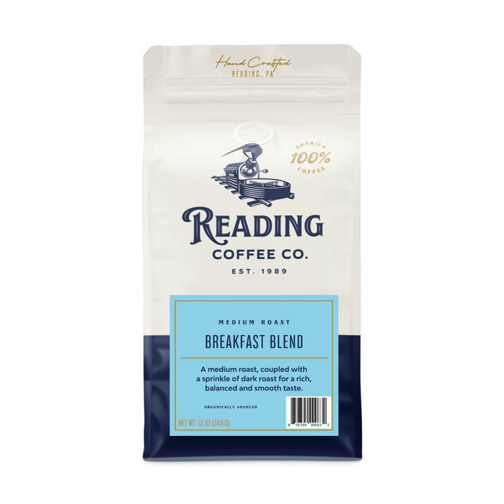 Breakfast Blend for wholesale by Reading Coffee Company