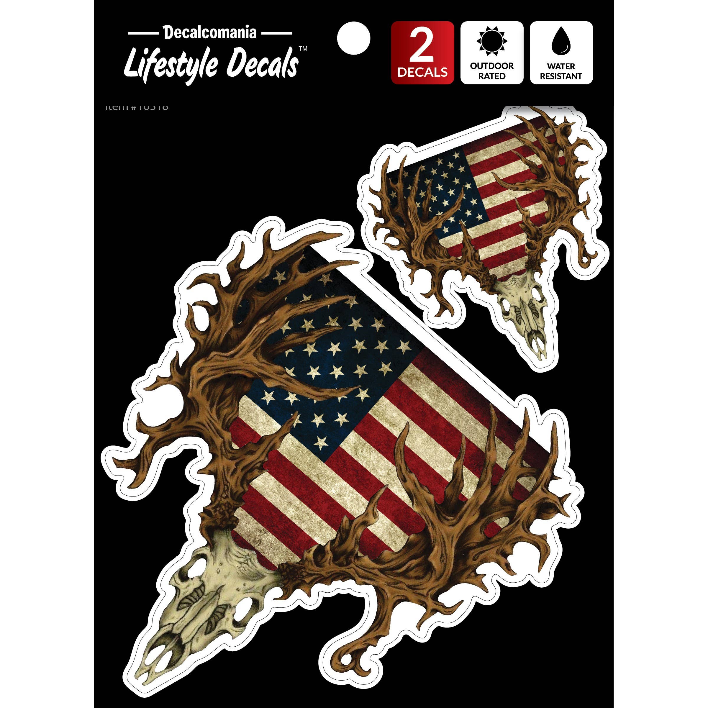 Decalcomania - Wholesale Sticker - Deer Skull Car Sticker Decal0