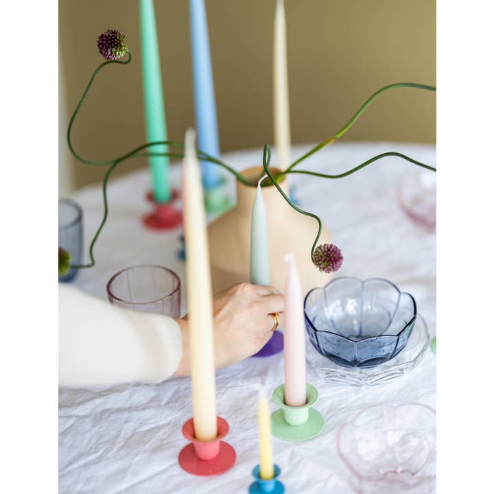 Twilight Collection - Wholesale Tapered candle/candlestick - Ivory Danish Taper Candle | 12 Pack3