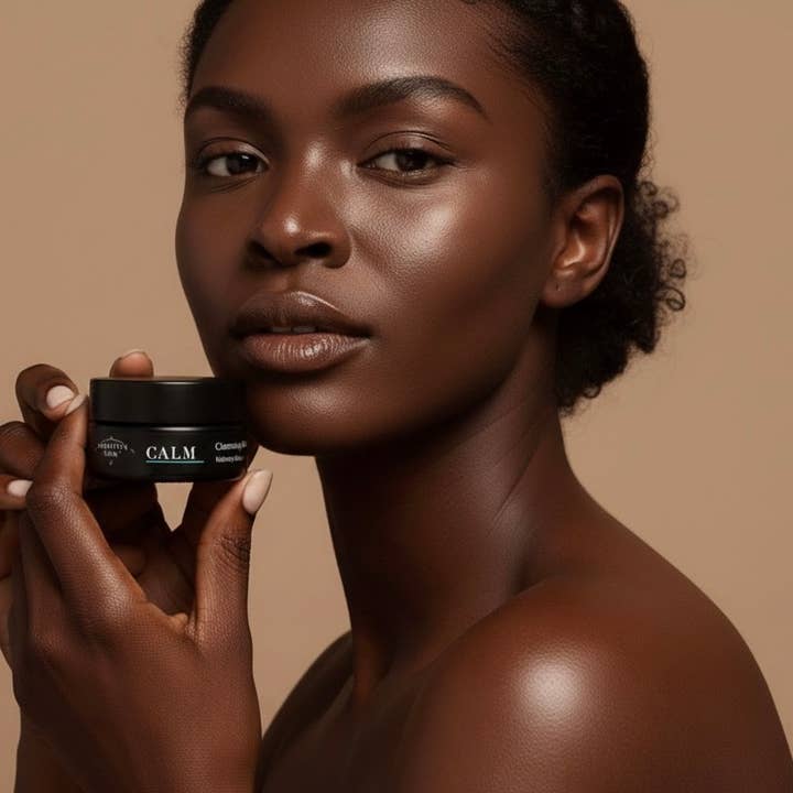 SENSITIVE SKIN Brand - Wholesale Facial Cleanser - CALM, Cleansing Balm - Makeup & SPF Remover, 50 ml6