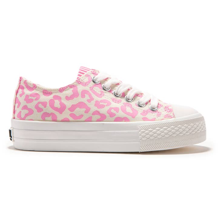 Break&Walk NV5 527 44 - Sneakers med pink leopardmønster for engroshandel hos Break&Walk