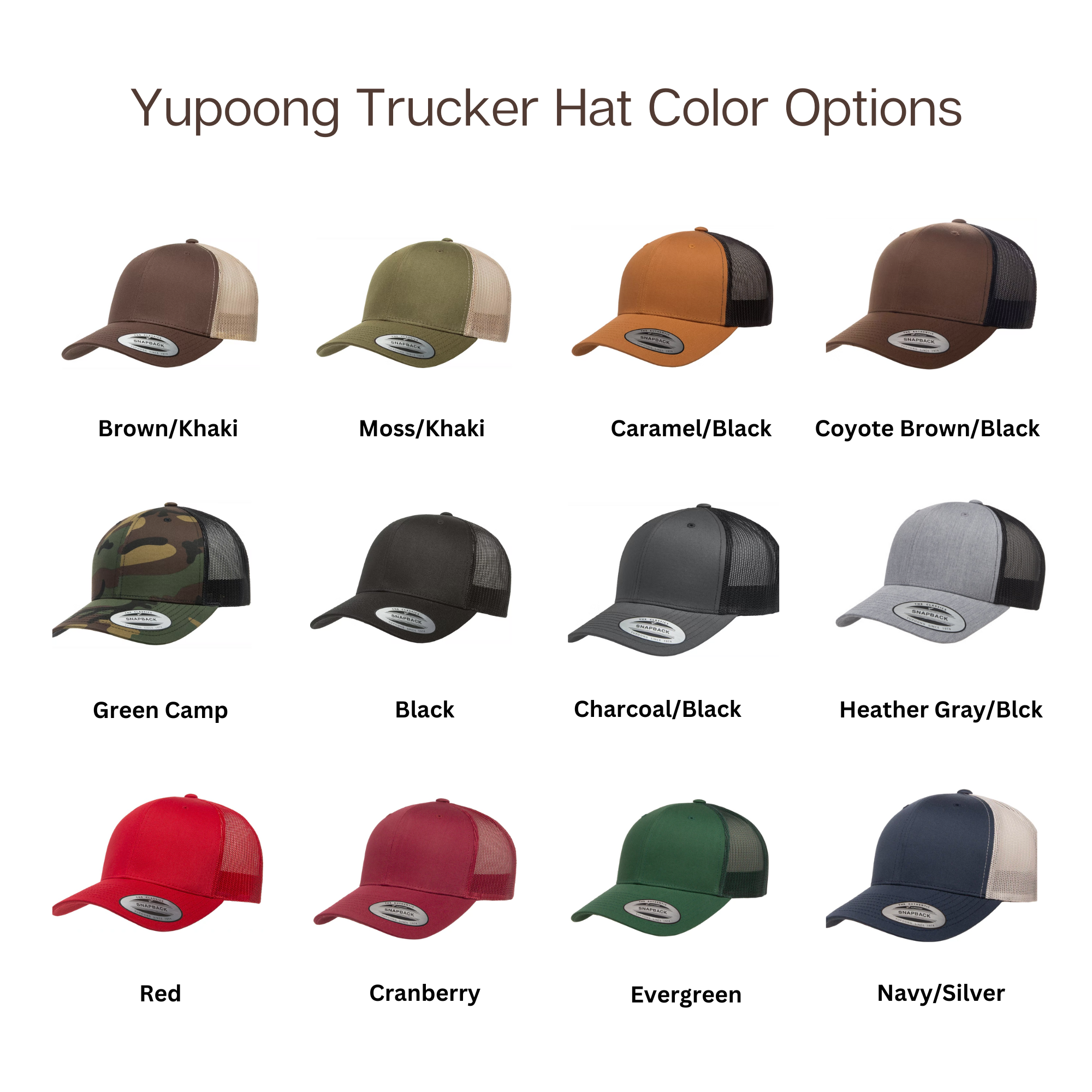 Florida Leather Co - Wholesale Trucker Hat - Unisex - Personalized City Leather Patch on Trucker Hat3