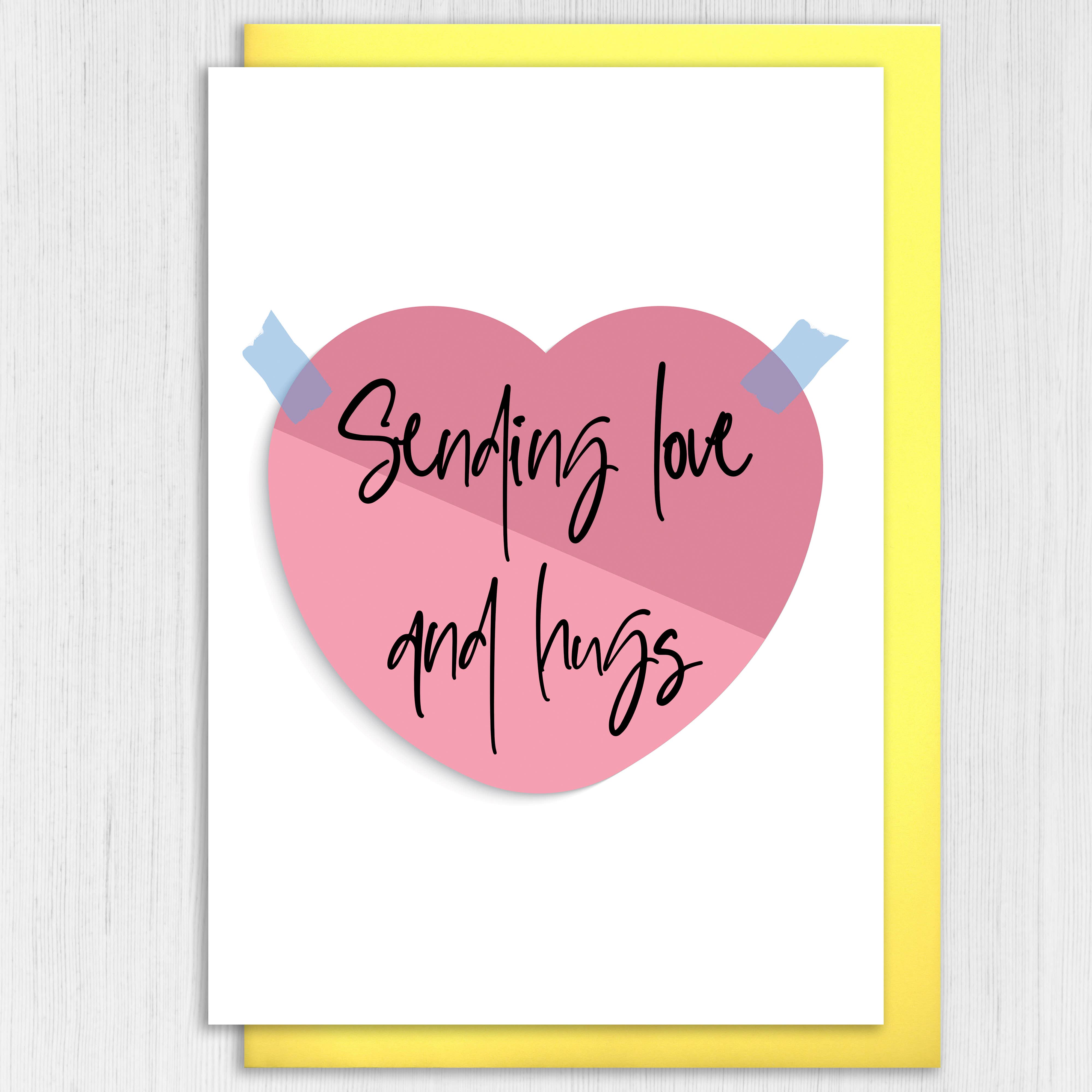 Prints With Personality - Wholesale Thinking of You Card - Thinking of you card: Sending love and hugs1