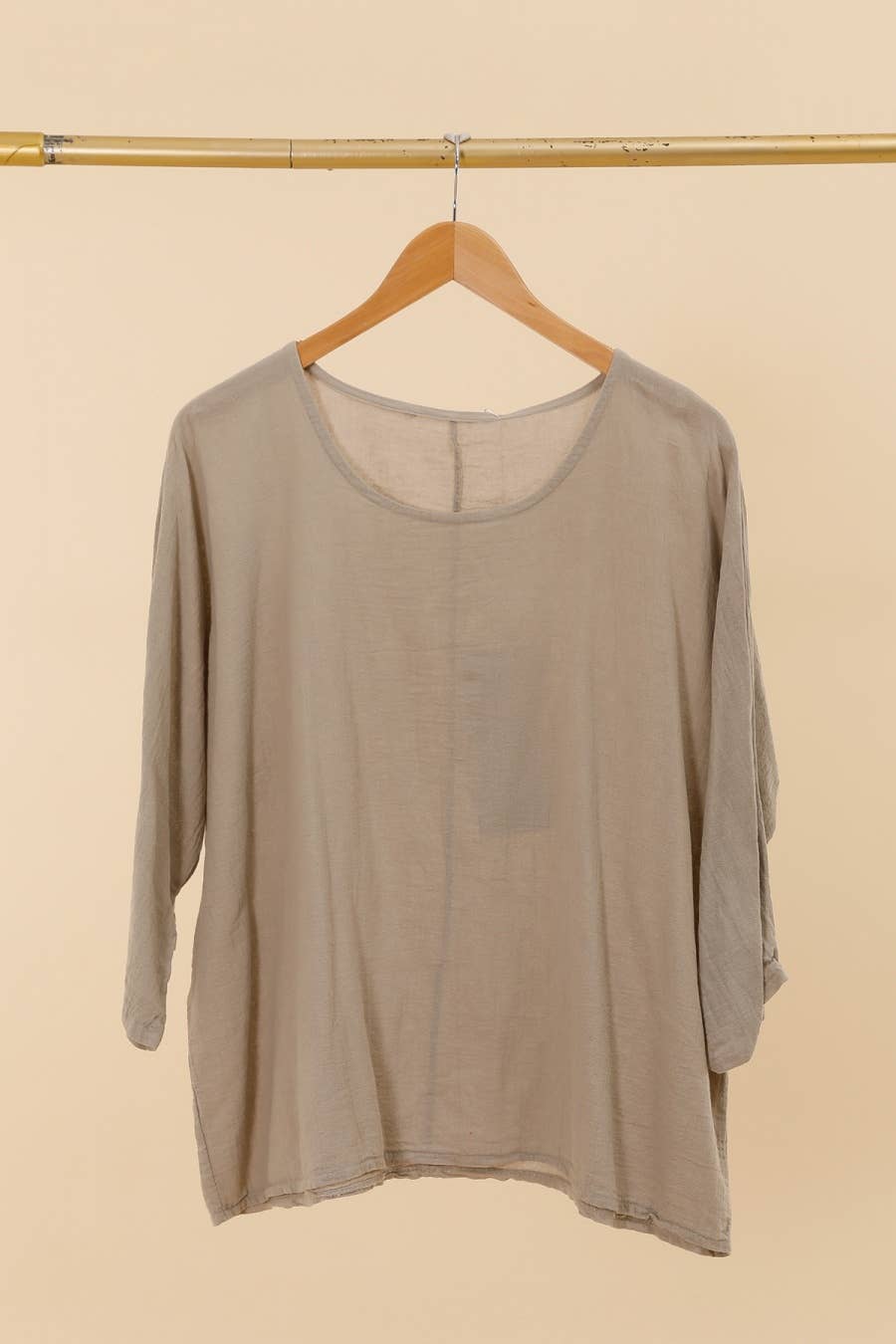 la maison des fibres naturelles – wholesale T-shirt – women's – t-shirts 1101 + SIZE60%cotton 40%linen17