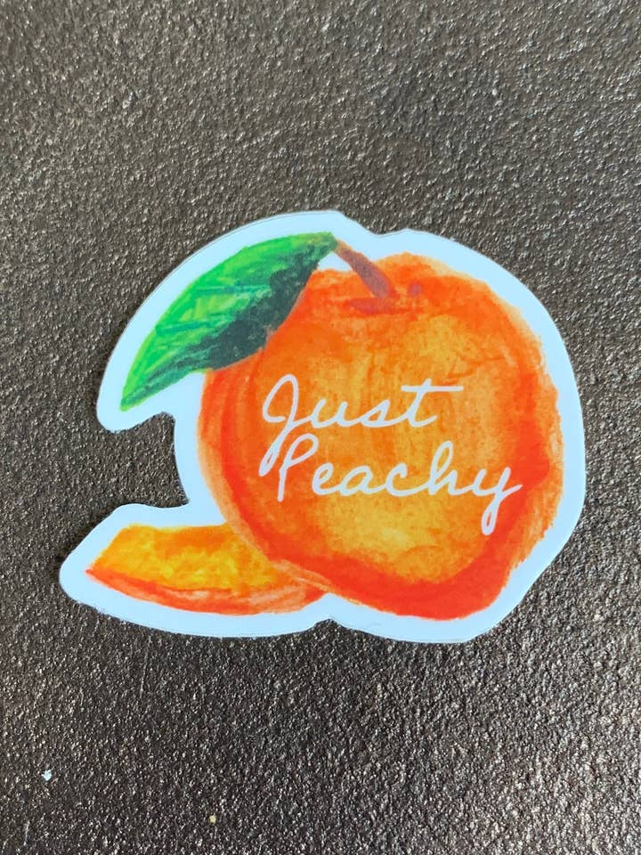 Bara Peachy klistermärke för wholesale av Lily & Violet