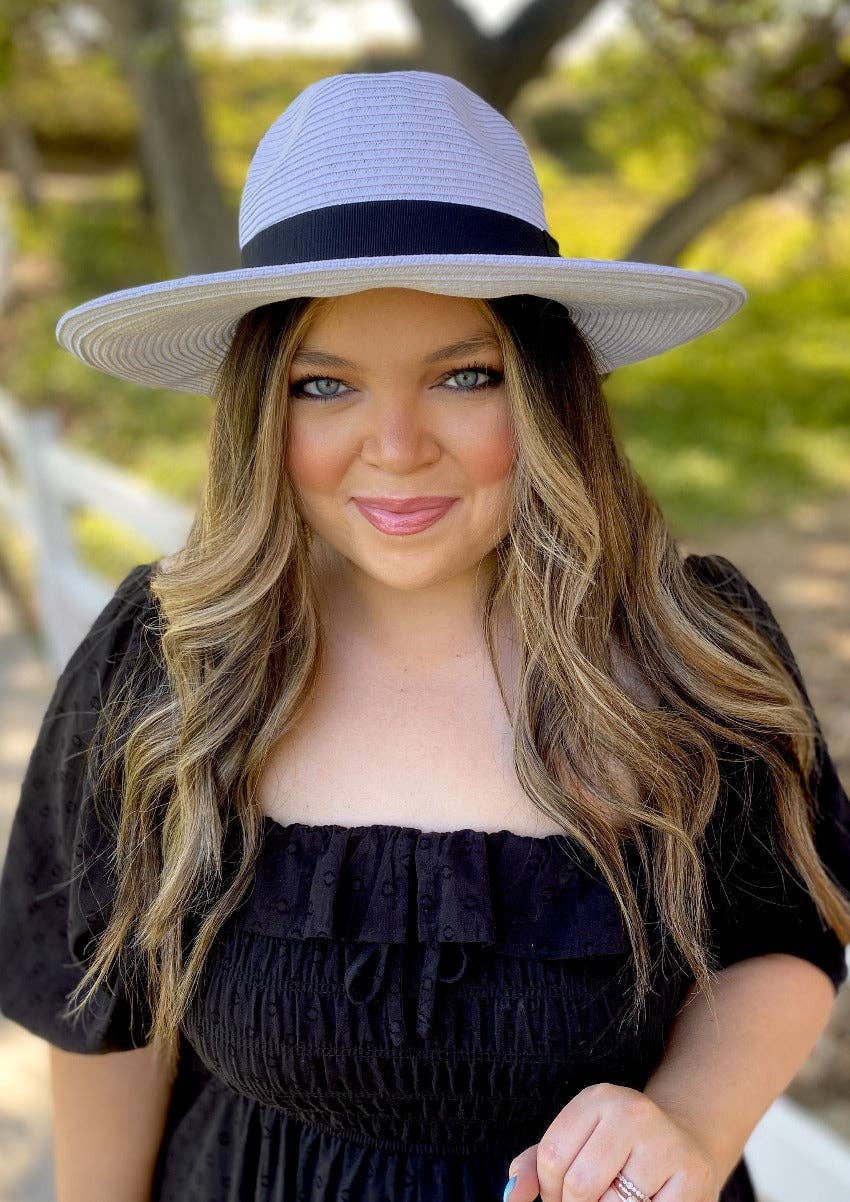 Sungrubbies – Engroshandel Stråhat – til kvinder – Stevie Fedora-hat til kvinder6