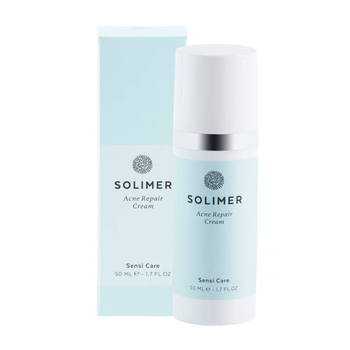 Cura giorno e notte, crema riparatrice dell'acne, Sensi Care per la vendita all'ingrosso da parte di SOLIMER Algae-Effect Cosmetics