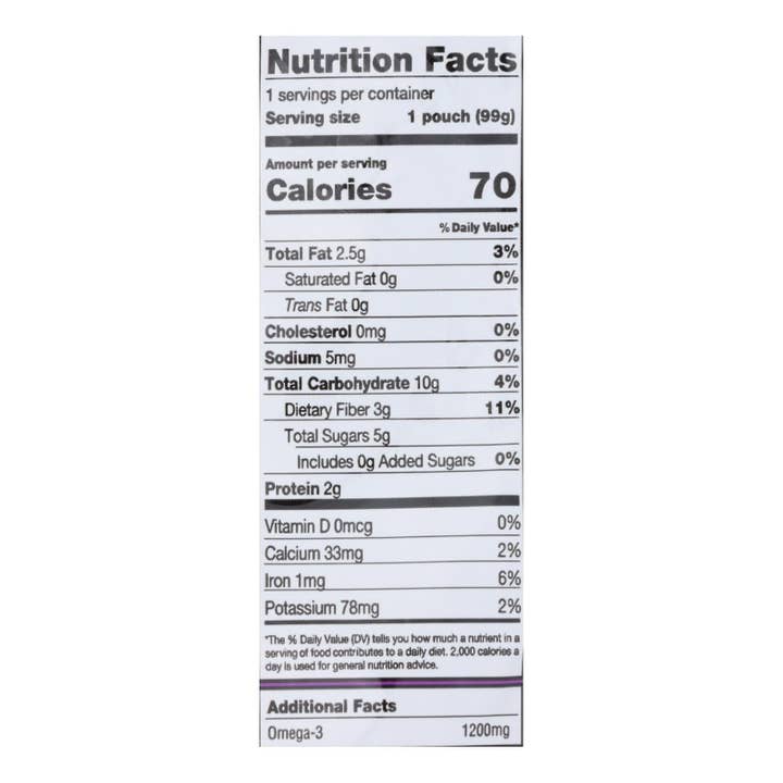 Ware Spark - Wholesale Fruit Snacks - Mamma Chia Squeeze Vitality Snack - Blackberry Bliss - Case Of 16 - 3.5 Oz.2