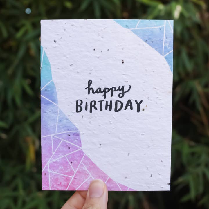 Thoughtful Human - Vendita all'ingrosso Biglietti di auguri - Biglietto di auguri con scritta «Happy Birthday»2