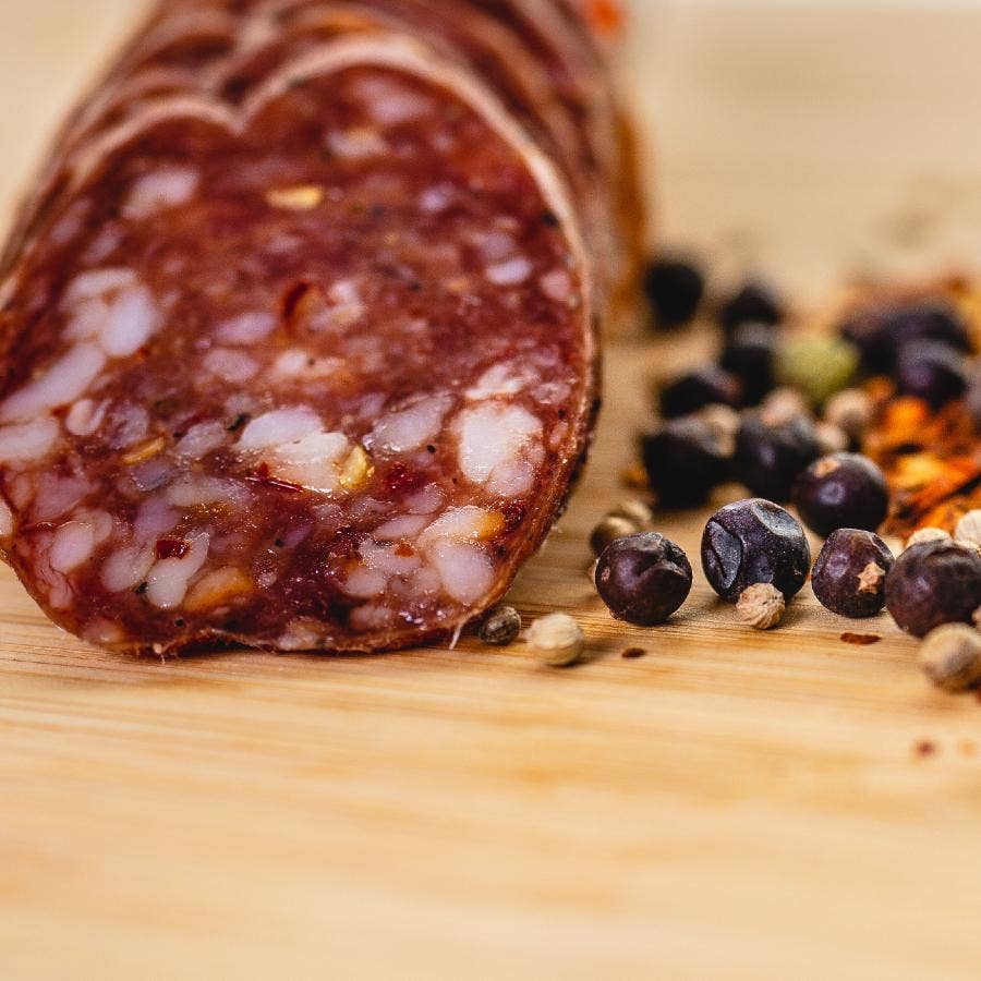 Il Porcellino Salumi - Wholesale Salami - Spiced Juniper Salami3