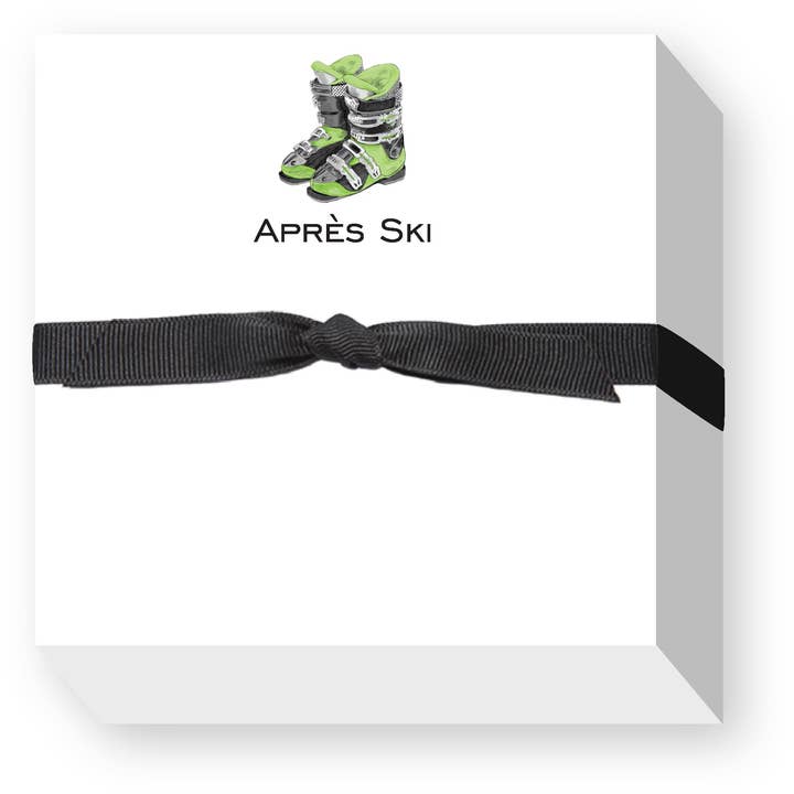 Apres Ski Chubbie Notepad for wholesale by Donovan Designs