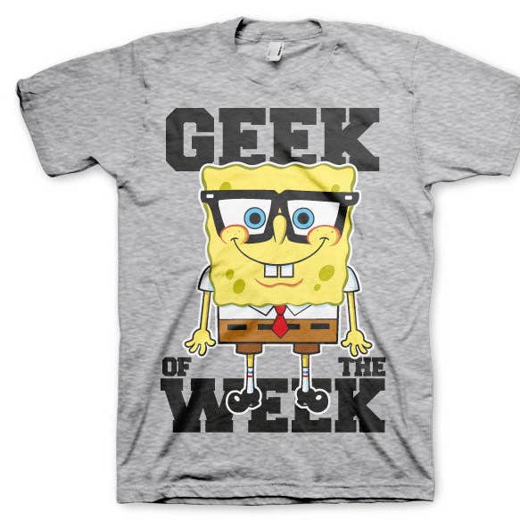 Hybris Production AB - Wholesale Screen Printed T-Shirt - Unisex - Geek Of The Week T-Shirt0