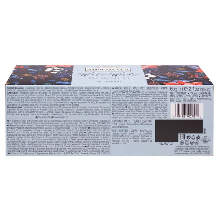 Ahmad Tea - Wholesale Tea Bags - Winter Wonder Selection Pack - 30 Teabags3