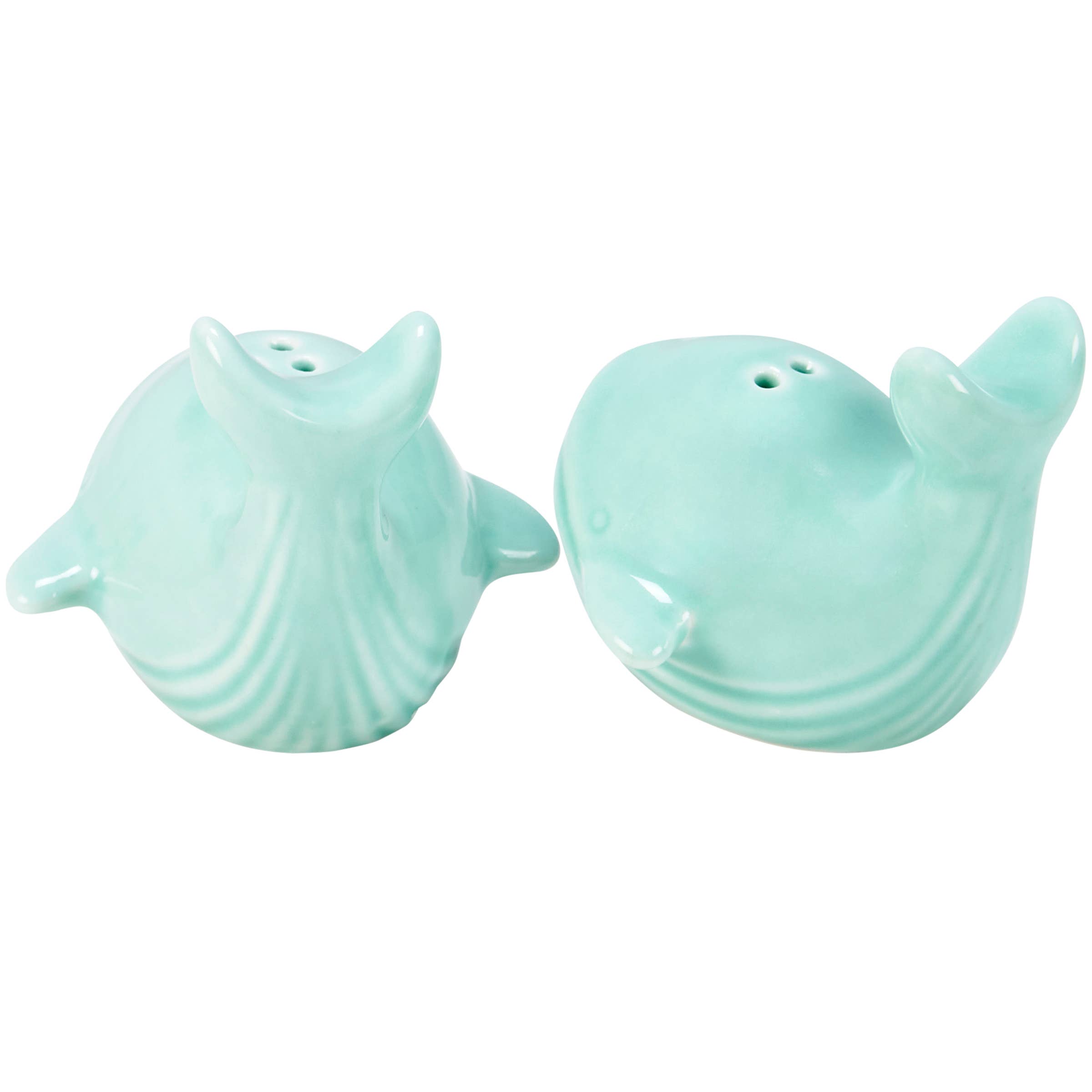 Primitives by Kathy - Wholesale Salt & Pepper Shaker Set - Whales Salt And Pepper Shakers1