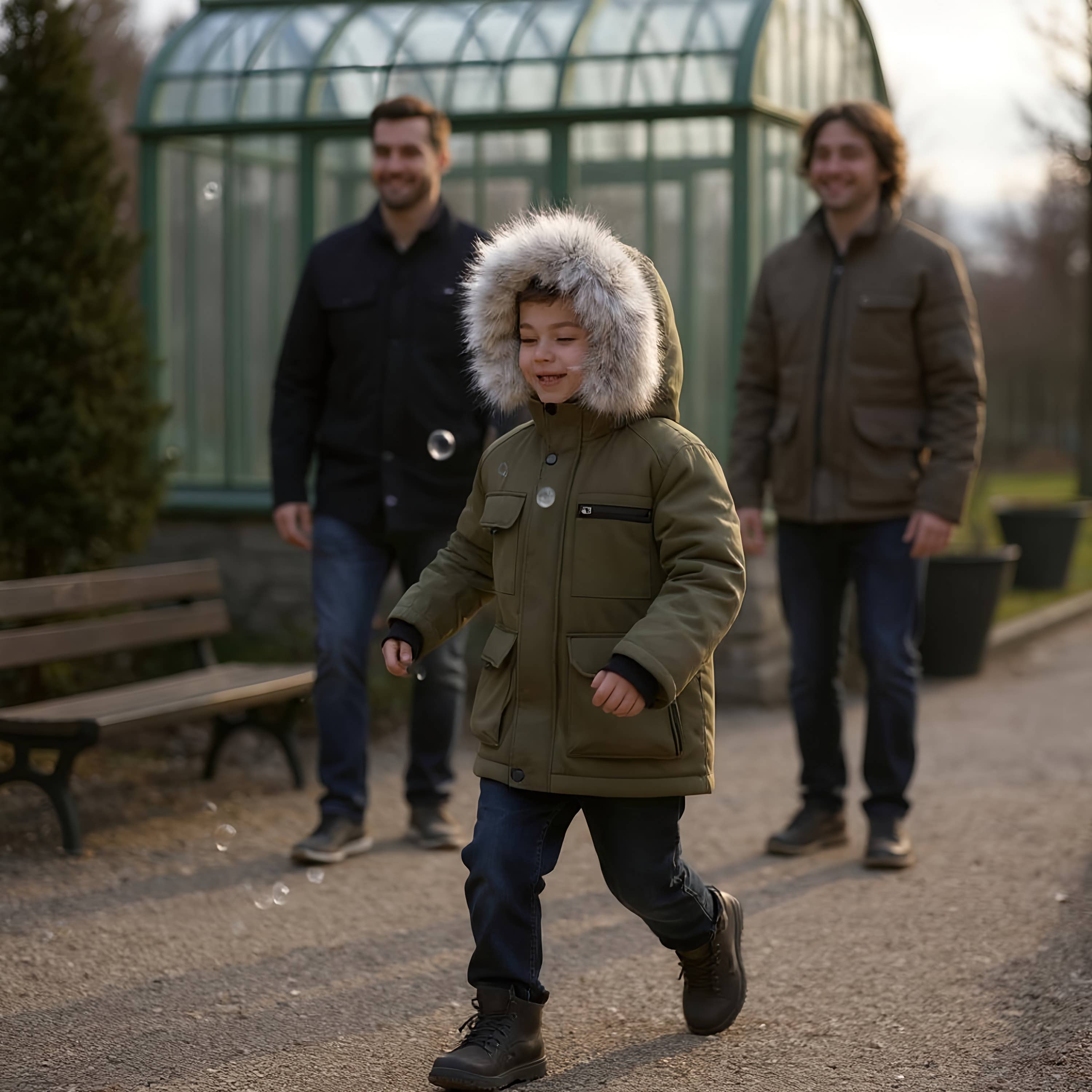 Rokka & Rolla - Wholesale Parka - Kids - Boys' Ripstop Parka Jacket Fleece Lined Winter Coat36