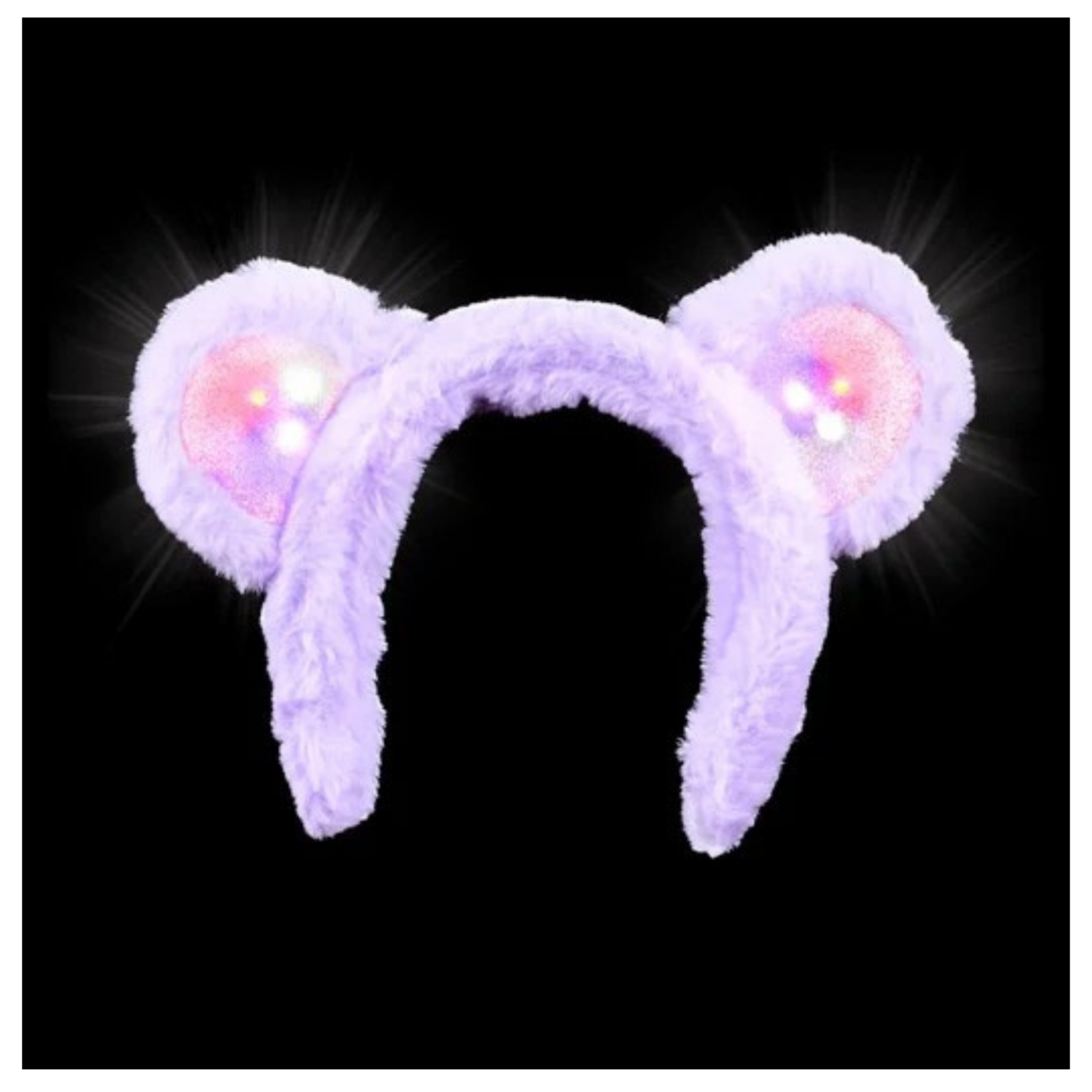 Pagdee Kids Juniors – wholesale Light-up toy – Kids & baby – Holiday Décor Light Up Plush Teddy Bear Headband For Kids3