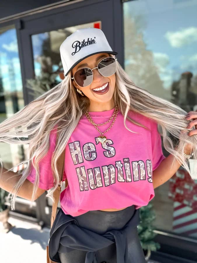 He's Hunting Crunchberry Graphic Tee *Final Sale* for wholesale by birdie