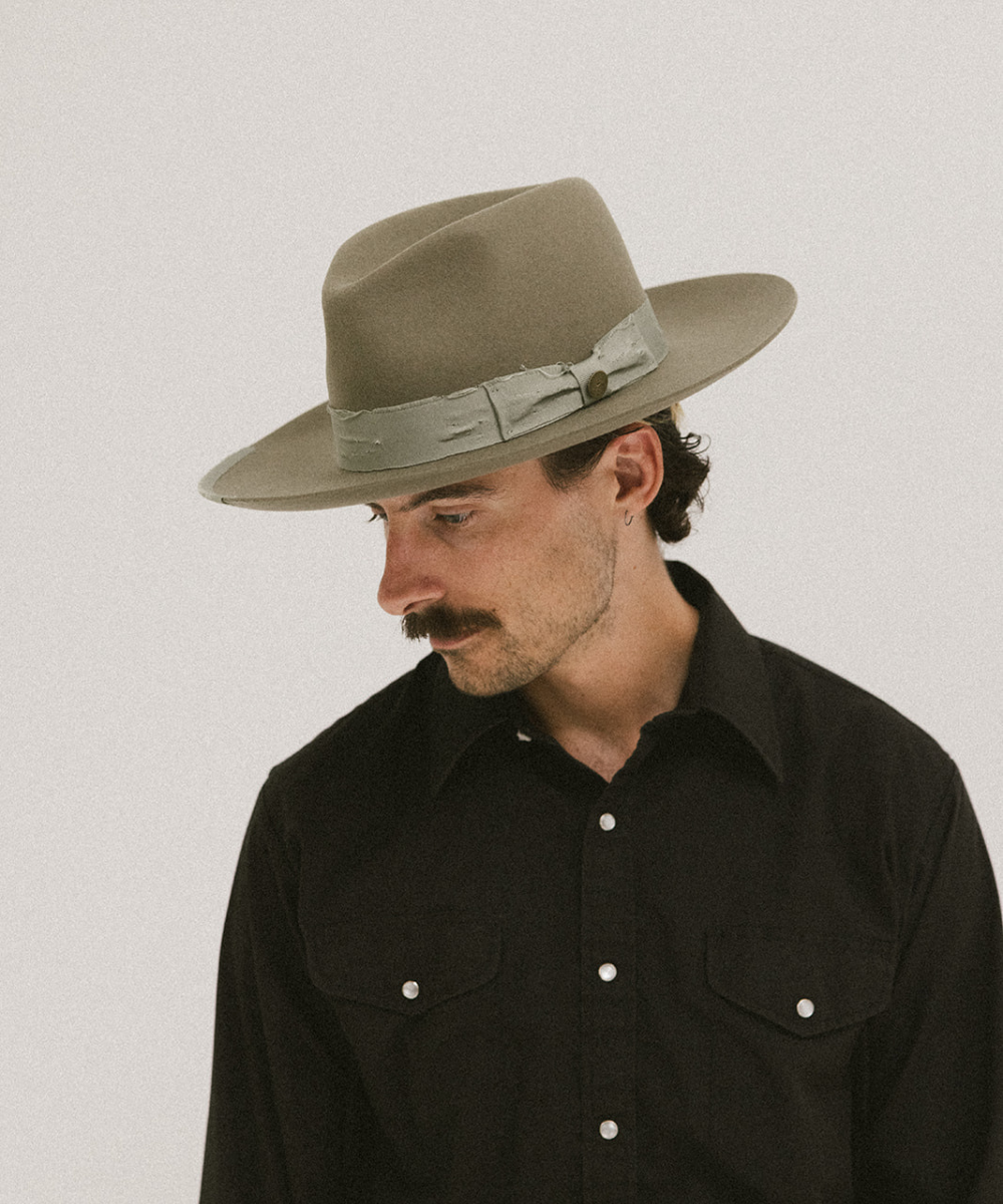 Gigi Pip - Wholesale Fedora - Men's - Delmar Distressed Felt Fedora16