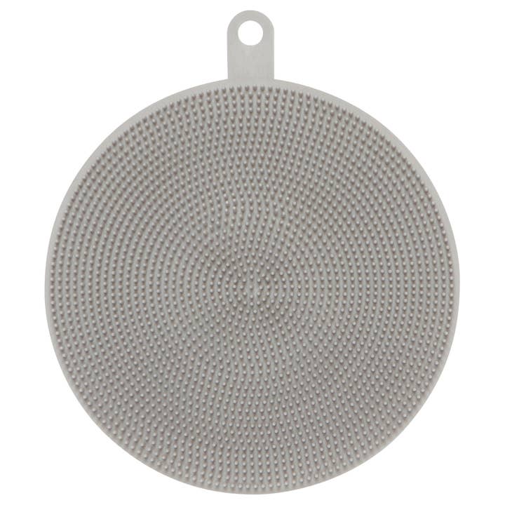 Now Designs by Danica - Wholesale Cleaning Sponge - Scrub Bub Fog Gray Silicone Scrubber
