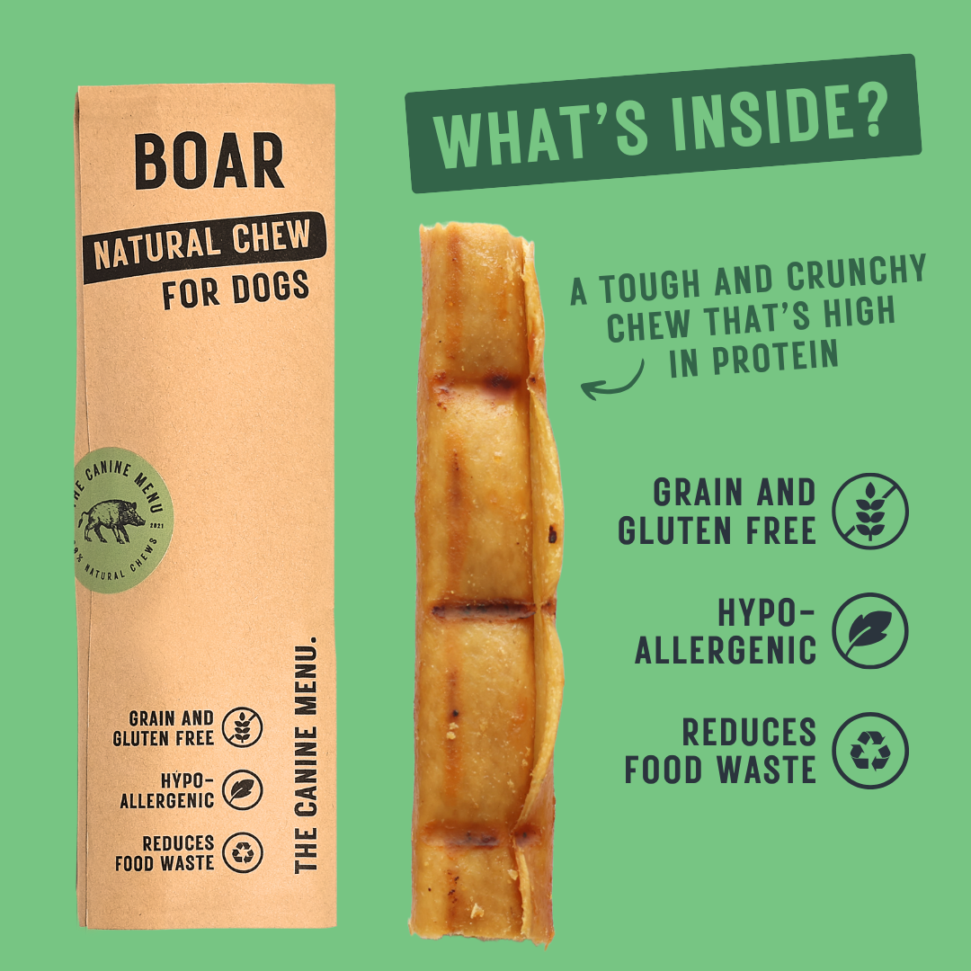 The Canine Menu – wholesale Pet treats – Dog – Starter Pack (30 dog chews & crate)2