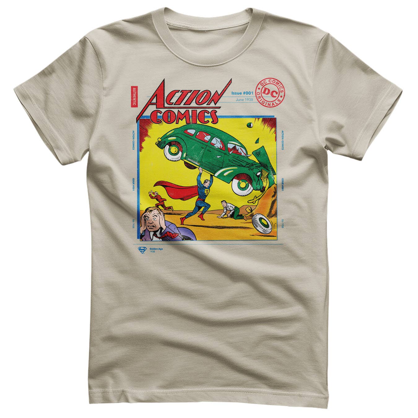 Hybris Production AB - Wholesale T-Shirt (Graphic) - Unisex - Superman in Action Comics Issue 001 T-Shirt3