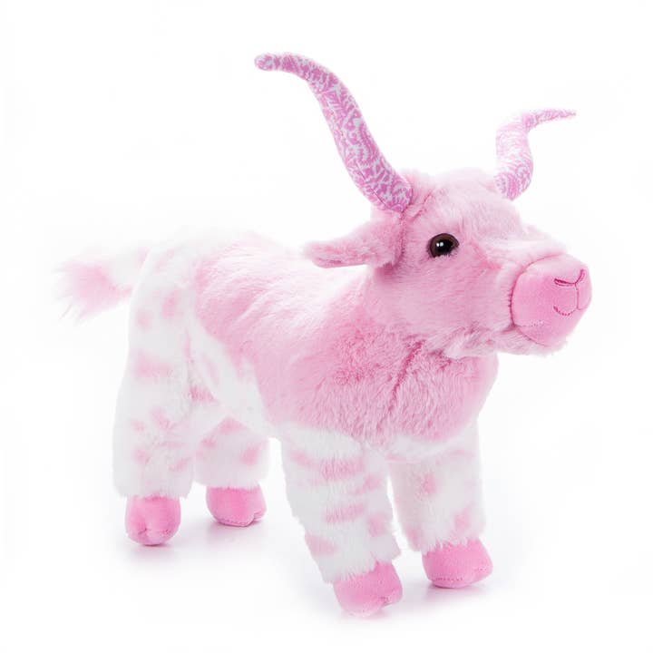 Wild Onez Longhorn Pink medium 13" for wholesale by The Petting Zoo