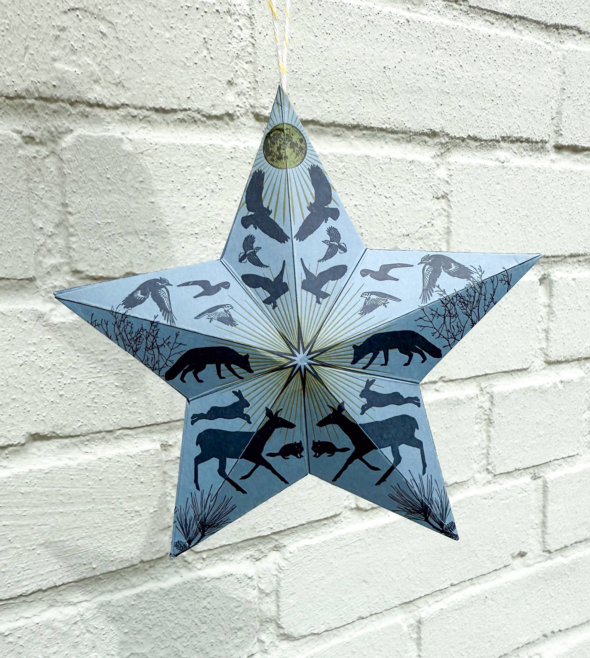 Blackbird Letterpress - Wholesale DIY Craft Kit - Holiday Solstice star DIY ornament kit1