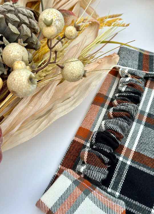 Bark ‘nd Blue - Wholesale Pet Bandana - Dog - Autumn Scrunchie Bandana1