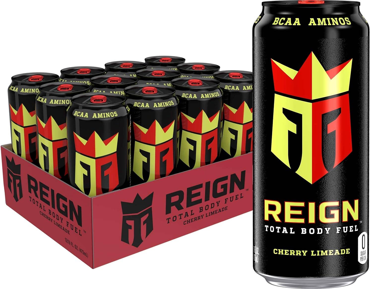 L&F Universal Goods - Wholesale Sports/Energy Drink - REIGN BODY FUEL ENERGY DRINK 12/16OZ CHERRY LIMEADE0