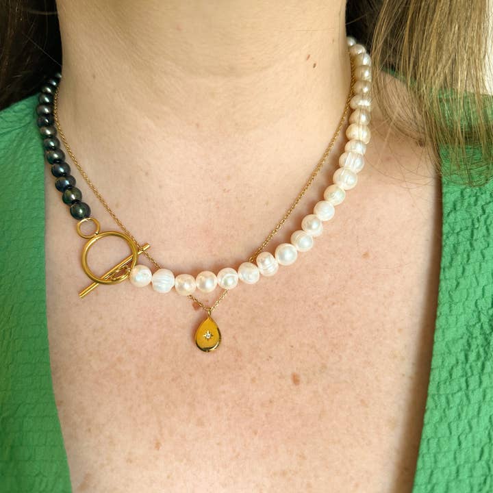 DRIP JEWELRY - Wholesale Pendant/Charm Necklace - Drip in Gold Necklace1