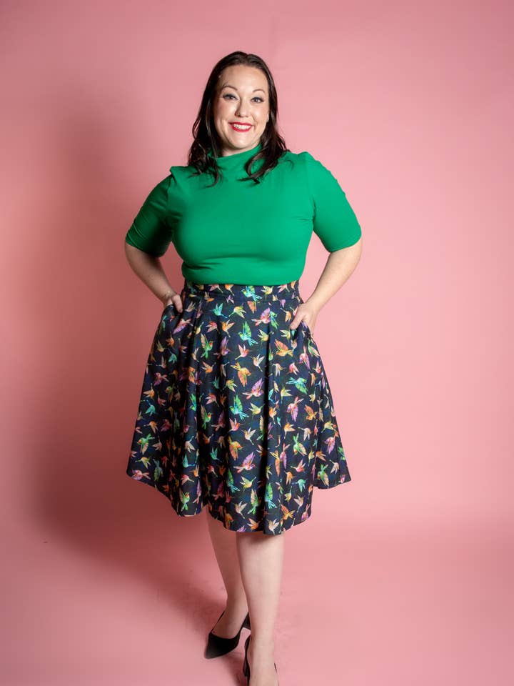 Heart of Haute – Großhandel Rock – Damen – Wirbelrock - Kolibri0