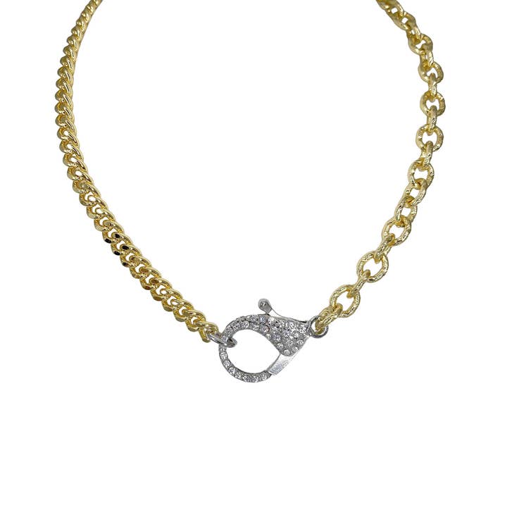 Love, Lisa - Wholesale Link & Chain Necklace - Lisa Favorite Clasp Necklace
