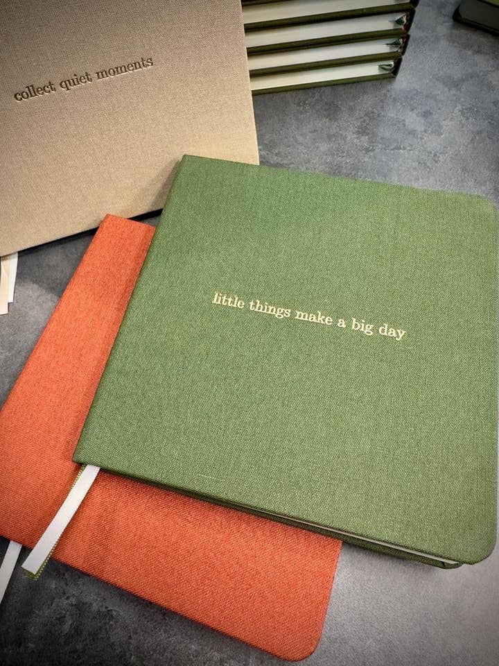 Notebook "little things make a big day" for wholesale by SveTea
