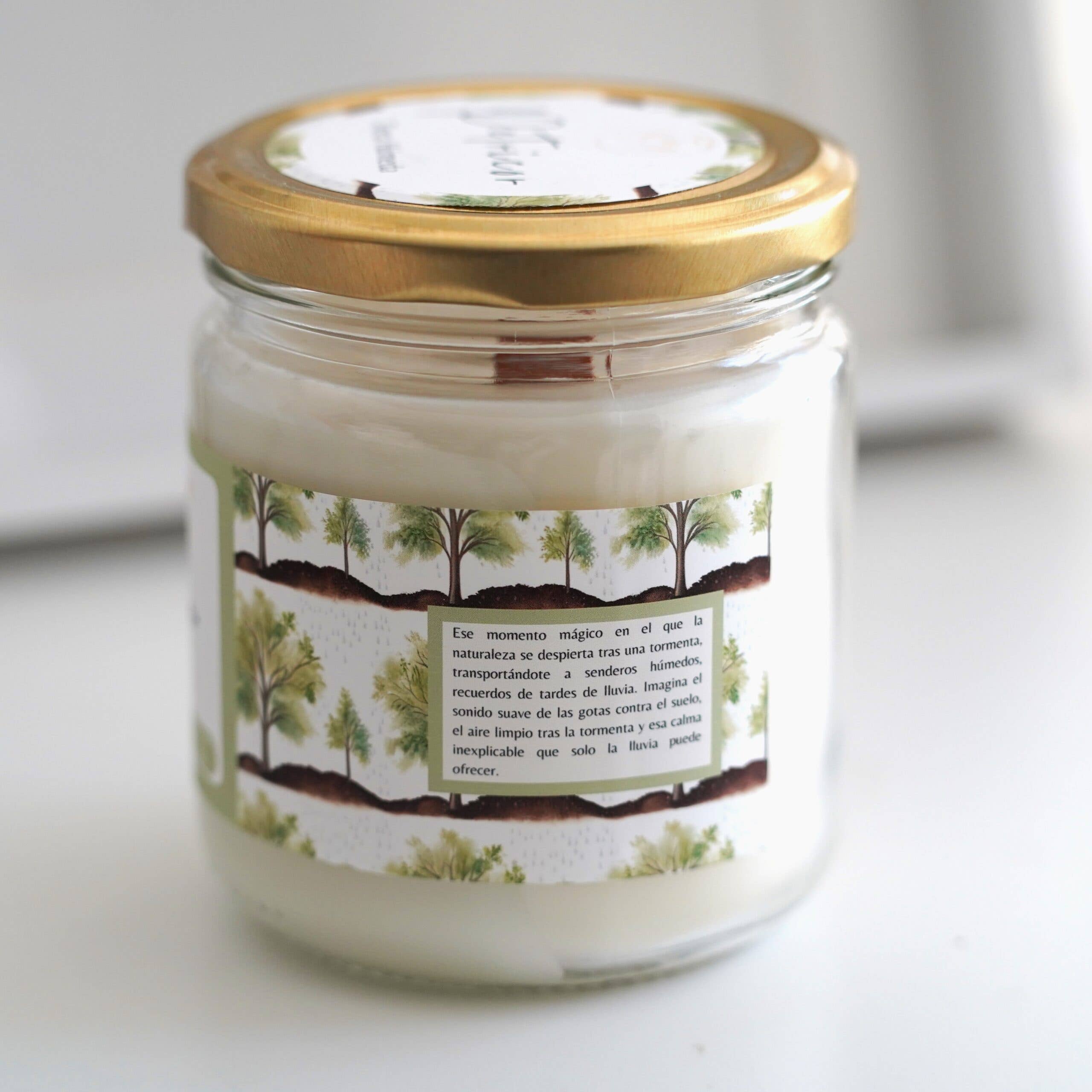 INZ Aragón S.Coop. Pequeña - Vendita all'ingrosso Candela in vasetto - Candela Profumata Cera di Soia – Petricor3