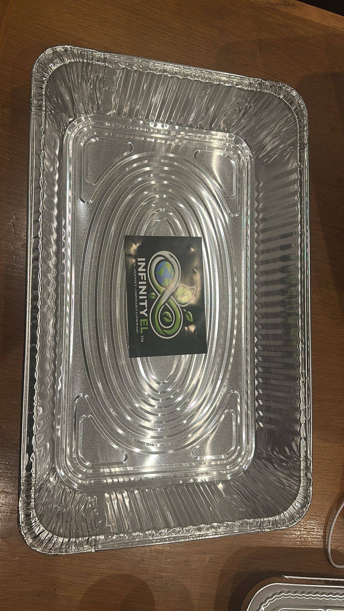 King Natan Foil - Wholesale Kookgereiset - Infinity EL Wegwerp Aluminium Bakvorm Volledige Afmeting 52 x 32 x 7,6 cm0