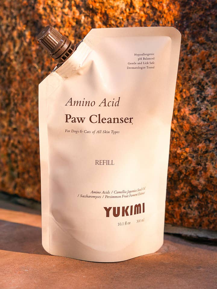 Amino Acid Paw Cleanser - Refill (10.1 fl oz / 300 ml) for wholesale by YUKIMI