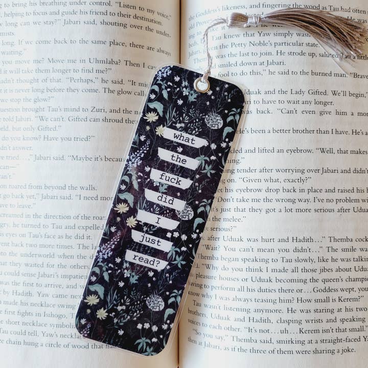 Bookish Heaux - Wholesale Bookmark - WTF Did I Just Read Bookmark