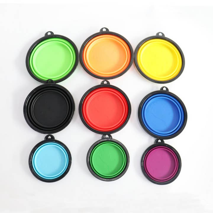 Toby Supply - Wholesale Pet Travel Bowl - Cat/Dog - Travel Pet Bowl Collapsible Silicone Dog Feeder_CWMM6527