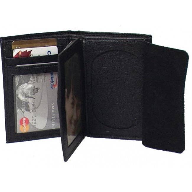 IGI CANADA - Wholesale Wallet - Men's - Genuine Leather RFID Badge Wallet for Firefighters #46223